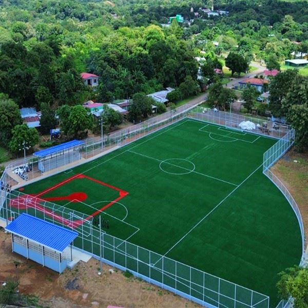 baseball football grass